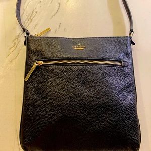 Kate Spade Laurel Way Rima Crossbody. Black Leather